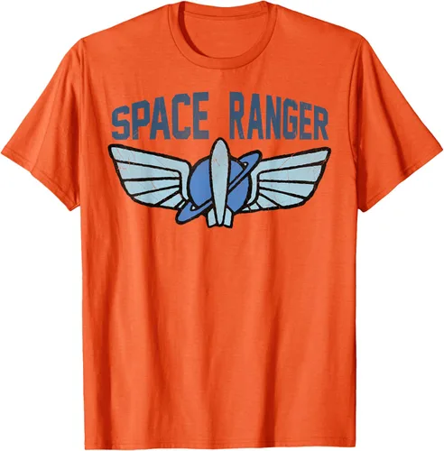 Vista 42 de Disney Pixar Toy Story 4 Buzz Lightyear Space Ranger Badge - Camiseta, Negro, S
