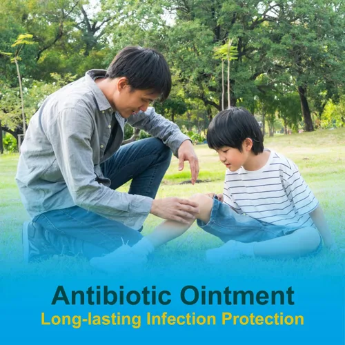 Vista 6 de CareALL 1 oz triple antibiótico ungüento + alivio del dolor, doble acción máxima fuerza ungüento de primeros auxilios calma y cura dolores menores