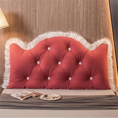 Vista 8 de Almohada para cabecera ZZYK Full King Queen Twin, almohada grande de lectura, almohada de respaldo en forma de cuña para soporte y posicionamiento
