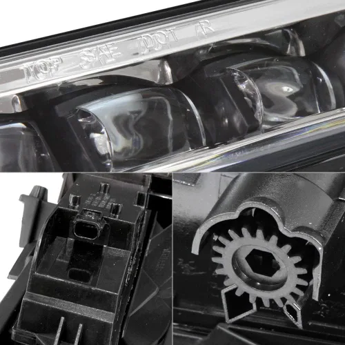 Vista 7 de Winjet Serie OEM para [Honda Accord Coupe 2016-2017] Luces LED DRL de conducción + interruptor + kit de cableado