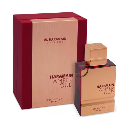 Vista 3 de Al Haramain Amber Oud Ruby Edition Eau De Parfum Spray para Unisex, 6.7 onzas