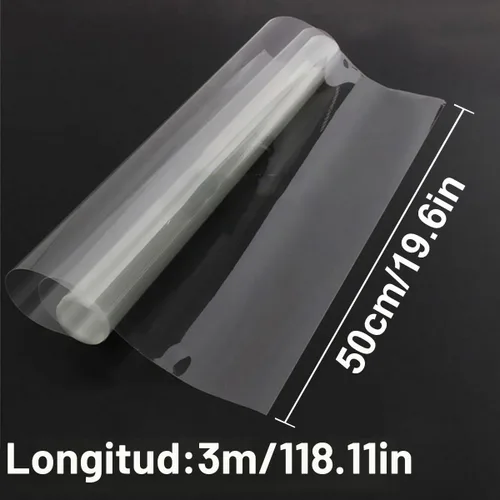 Vista 5 de Queenbox Protección de vidrio transparente para ventana de 9.8 ft/10FT