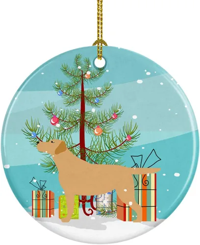 Vista 63 de Caroline's Treasures Cavalier King Charles Spaniel - Adorno de cerámica para árbol de Navidad, decoración colgante para el hogar, Navidad, fiestas