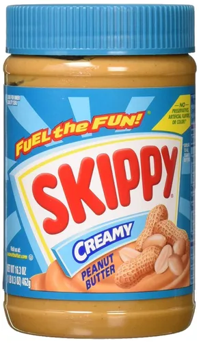 Vista 15 de Skippy Mantequilla de maní natural, 1/3 menos sodio y azúcar, 15 oz