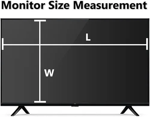 Vista 7 de WSHA Protector de pantalla de TV de acrílico anti luz azul de 32 a 42 pulgadas, panel de película de protección ocular antideslumbrante, reduce