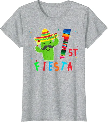 Vista 26 de Camiseta mexicana para fiesta temática de cumpleaños a juego, Negro, S