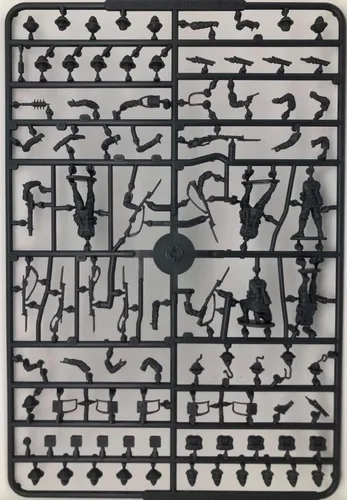 Vista 5 de The Great War - Infantería británica 1916-18 (30 figuras) Figuras de plástico duro de 1.102 in