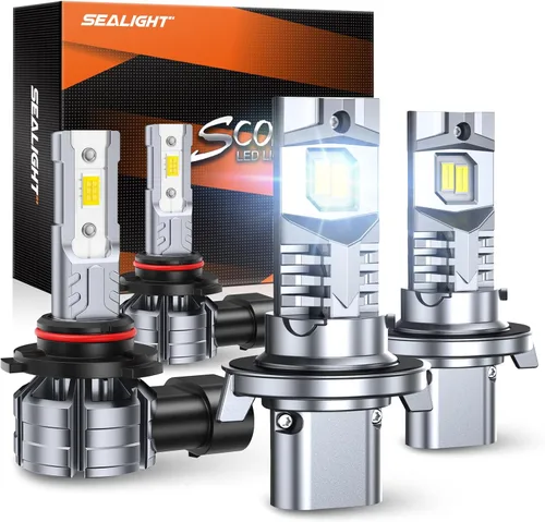 Vista 16 de SEALIGHT Bombilla antiniebla LED H11 H16, tamaño mini real 1:1, 6500 K, blanco frío, 6000 lúmenes, luces antiniebla LED H8/H16 para automóviles