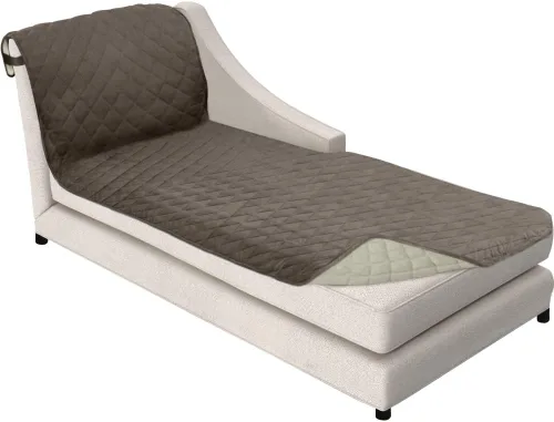 Vista 15 de Sofa Shield Funda de sofá con correa, reversible, resistente a las manchas y al desgarro, funda acolchada de microfibra, lavables, asiento de 62