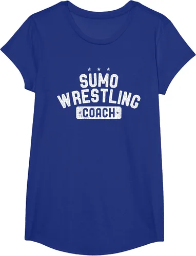 Vista 28 de Camiseta vintage de lucha libre Sumo Entrenador de lucha libre, Negro, S
