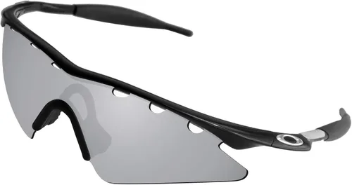 Vista 2 de BroLizard - Lente polarizada de repuesto para gafas de sol Oakley M Frame Sweep ventiladas, plateado