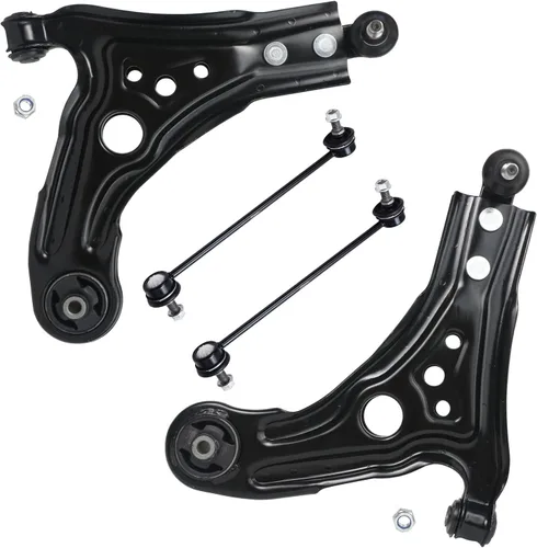 Vista 225 de Detroit Axle - Kit de brazos de control delantero para Acura 2004-2008 TSX 2003-2007 Honda Accord, 2 ensamblajes de brazos de control inferiores 2