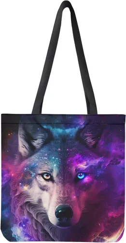 Vista 26 de Upetstory Bolsa de lona reutilizable para compras de comestibles
