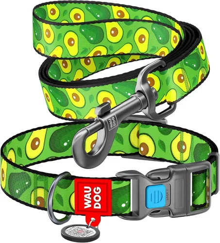Vista 21 de WAUDOG Collar de nailon para perros – Collar ajustable para perros grandes, pequeños y medianos – Collares de cachorros para perros de razas grandes
