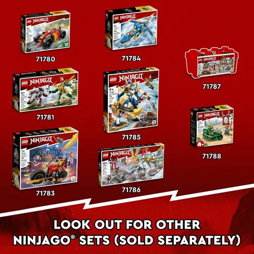 Vista 7 de LEGO NINJAGO Cole’s Earth Dragon EVO 71782, Figura de juguete de acción actualizable para niños y niñas con criatura Escorpión de batalla y 2