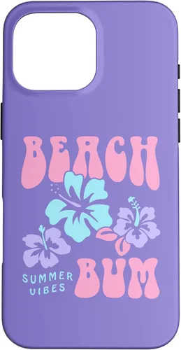 Vista 19 de Coconut Girl Beach Bum - Carcasa para iPhone 16, diseño de moda de los años 90
