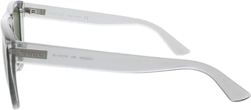 Vista 3 de Gucci GG 0926S 003 - Gafas de sol cuadradas de plástico gris lente verde