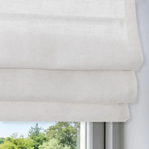 Vista 15 de DEJAVU Persianas romanas de bambú inalámbricas, opacas con filtro de luz para ventanas de interior, persianas tejidas naturales con cenefa