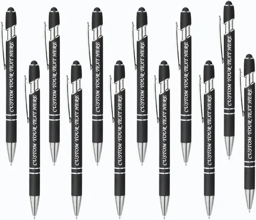 Vista 50 de VectWaby - Bolígrafos personalizados a granel, bolígrafo grabado con nombre, logotipo, lápiz capacitivo para pantallas táctiles, a granel