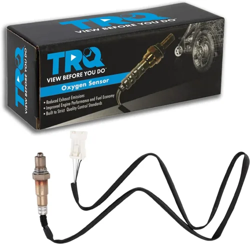 Vista 345 de TRQ Sensor de Oxígeno O2 de 4 Hilos de Banda Estrecha Compatible con VW Atlas 2.0L 2018-21, VW GTI 2.0L 2016-18, Audi A3 Quattro 2.0L 2015-18, VW