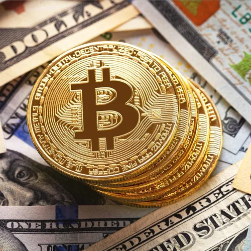 Vista 8 de Recuerdo de moneda Bitcoin con monedero, colección física de Bitcoin, Bitcoin chapado en oro para conmemoración, moneda criptográfica BTC