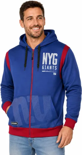 Vista 34 de Outerstuff NFL - Sudadera con capucha para hombre con cremallera completa en colores del