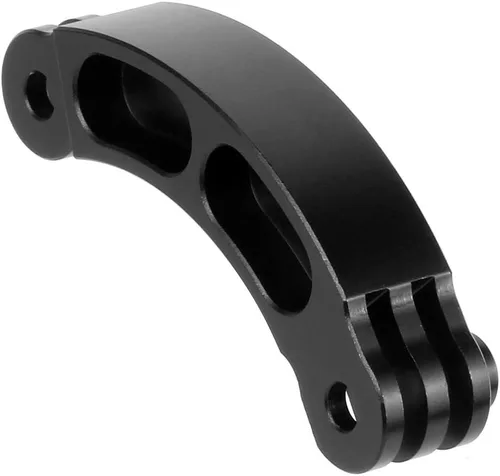 Vista 5 de Base de soporte de montaje de casco NVG de aluminio de 3 agujeros con adaptador de tornillo de brazo de extensión compatible con cámara de acción