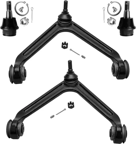 Vista 49 de Detroit Axle - 4 piezas de brazos de control traseros para Ford C-Max, Focus, Mazda 3 5, Volvo C30, C70, S40, V50, 4 brazos de control superiores e