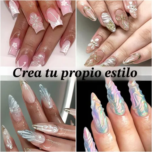 Vista 6 de Gel de uñas sólido constructor, 6 colores no pegajosos para esculpir las uñas