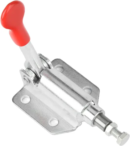 Vista 23 de Utoolmart Abrazadera de palanca ajustable, botón de liberación rápida, abrazadera de palanca de acción de empuje de tracción de 99 libras