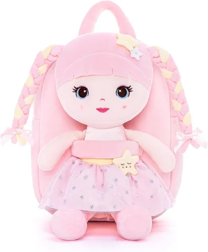 Vista 42 de Lazada Mochila para niños pequeños, juguetes de animales de peluche, mochila pequeña, color gris, 9.5 pulgadas