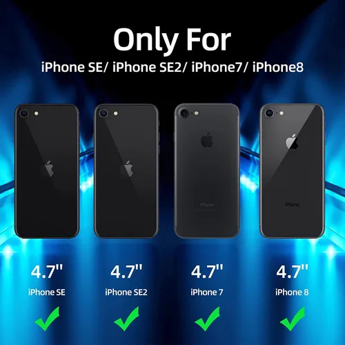 Vista 54 de Jeylly Funda para iPhone SE/Funda para iPhone 5S, Exterior de Plástico Duro que Absorbe Golpes + Interior de Silicona de Goma Defensor contra