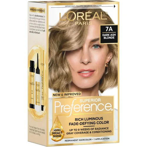 Vista 56 de L'Oreal Paris Superior Preference - Tinte permanente luminoso que desafía la decoloración para el cabello, tinte para el cabello hasta 9 semanas