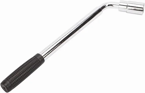 Vista 4 de llave de lengüeta universal extendida de 20 pulgadas de 4 vías de alta resistencia, llave de rueda estándar con enchufes de 17 mm, 19 mm, 21 mm, 23