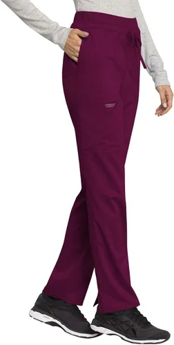 Vista 6 de Pantalones quirúrgicos suaves, elásticos y de estilo cargo con cordón para mujer, de la colección Workwear (modelo WW105)