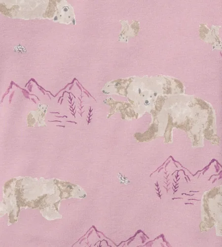 Vista 131 de Burt's Bees Baby Pijama para bebé niña, 100% algodón orgánico, pijama de una pieza, overol diagonal con cremallera, ajuste cómodo