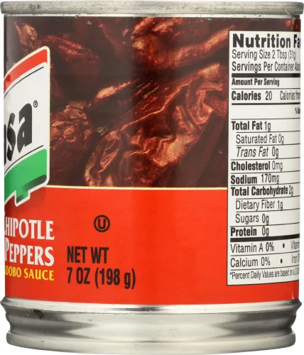 Vista 4 de Embasa Pimientos Chipotle en salsa Adobo, 7 onzas, paquete de 4