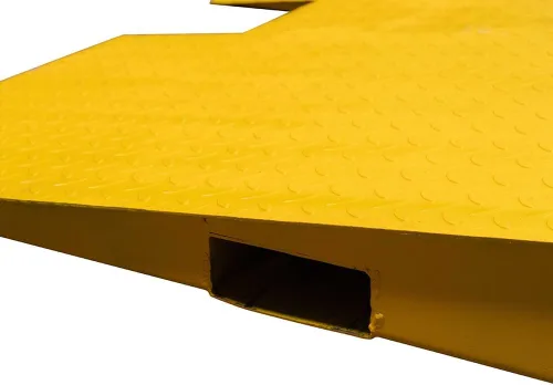 Vista 3 de Rampas de carga de contenedores de envío resistentes de 49 x 86 pulgadas, capacidad de 14,000 libras, rampa de contenedor de carga compatible