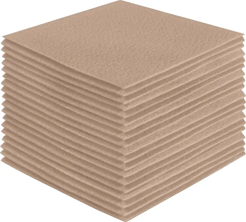 Vista 10 de FabricLA Hojas de fieltro acrílico para manualidades, cuadrados de fieltro precortados suaves de 4 x 4 pulgadas (3.9 in x 3.9 in), utiliza hojas