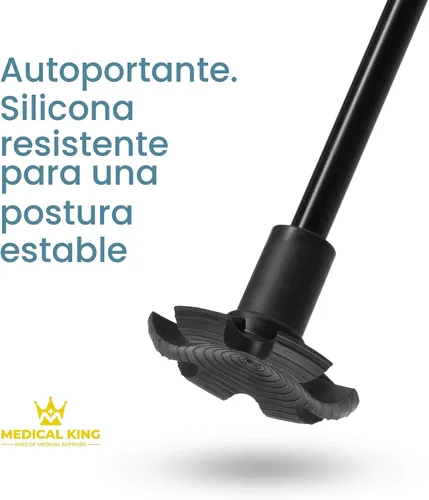 Vista 8 de Bastón para caminar para hombres y mujeres - Bastón especial de equilibrio con 10 alturas ajustables - Autoportante, plegable, portátil, plegable