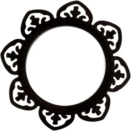 Vista 2 de KUBOOZ 2017 - Expansor de acero inoxidable para oreja, tapón con diseño de espigas, 8-25mm