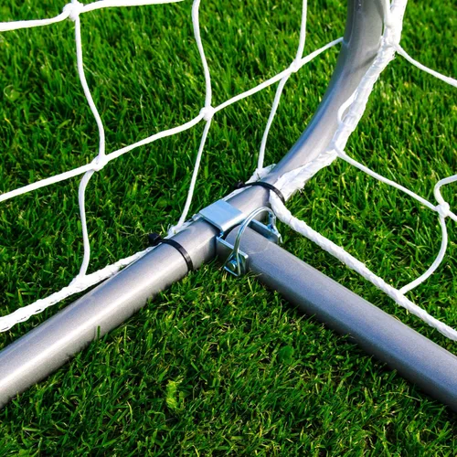 Vista 9 de Porterías de fútbol de aluminio FORZA [11 tamaños] Postes de portería de fútbol profesional *Las redes de portería utilizadas por los clubes