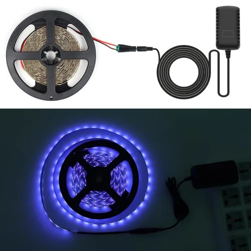 Vista 7 de LightingWill - Fuente de alimentación de 12 V, 1 A, CA 100-240 V a CC 12 V 12 W, transformador de enchufe de pared con conector de 5.5/0.1 in