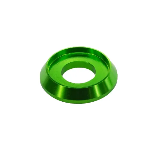 Vista 21 de [60PCS] Arandelas de avellanado M3 Color Negro, Aleación de aluminio anodizado, Juntas de arandelas de cabeza Cuña de Copa para Tornillo