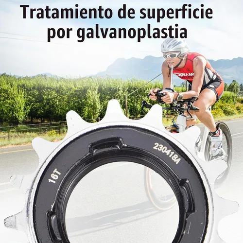 Vista 5 de WEEROCK Bicicleta de una sola velocidad Freewheel 16T/18T/20T,Rueda libre de bicicleta de una velocidad