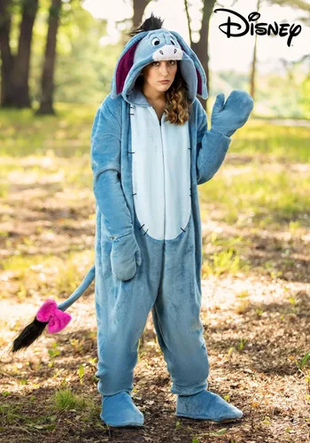Vista 2 de Disfraz de Eeyore Disney Deluxe para adultos