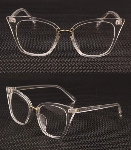 Vista 3 de Poxas Mod Fashion - Marcos de gafas de ojo de gato para mujer