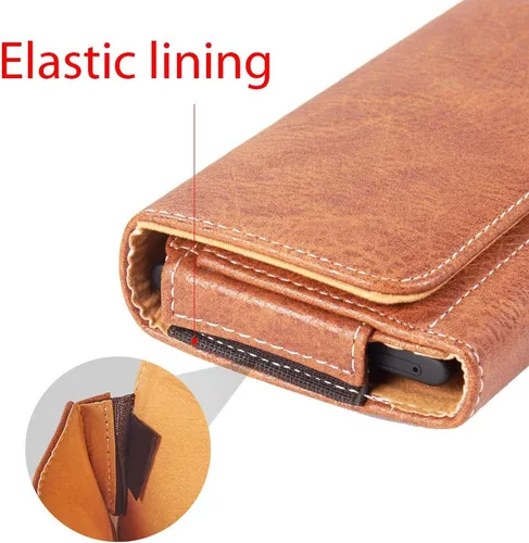 Vista 4 de Soporte para teléfono con textura gruesa de 6.5 pulgadas con clip para cinturón para Samsung Galaxy S21 S20 Ultra, S21+, S20 FE, S20+, Note 20, Note
