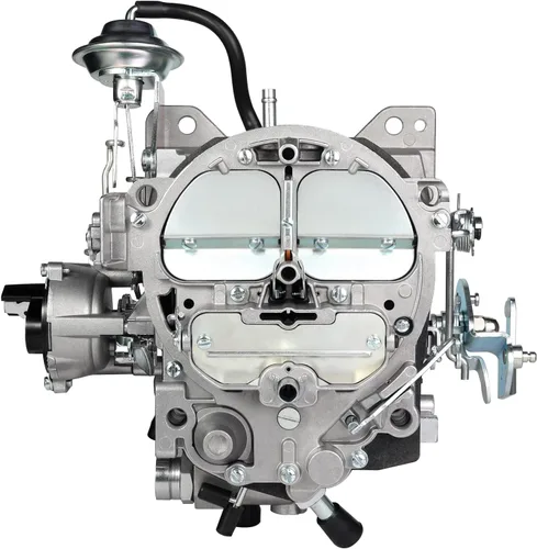 Vista 5 de Carburador de 4 barriles para Rochester Quadrajet 1904R 1906R 4MV, apto para GM Chevrolet Chevy Cadillac 1980-1989 con motor 305-350c.i 750 CFM
