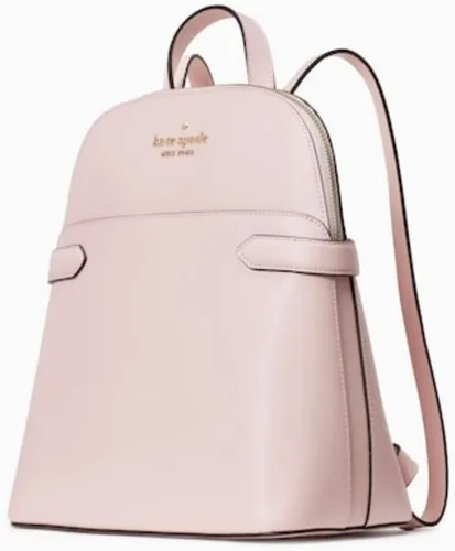 Vista 3 de Kate Spade New York Staci Dome Mochila de piel rosa tiza, Tiza rosado, Domo